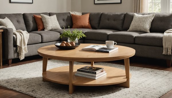 Transformez votre salon avec une table de salon en chêne massif